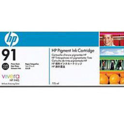 Картридж HP 91 (matte black) 775мл