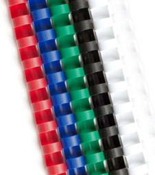 Пружины ProfiOffice пластиковые, диаметр 19мм, красные, 100шт