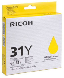 Картридж Ricoh Print Cartridge GC31Y (yellow), 1750 стр.