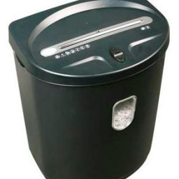 Уничтожитель (шредер) Bulros 812C (черный верх)