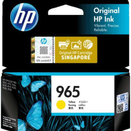 Картридж HP 965 Original Ink Cartridge (yellow), 11 мл