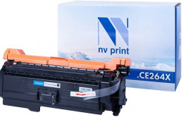 Картридж NVP совместимый NV-CE264X Black для HP Color LaserJet CM4540/ CM4540f/ CM4540fskm (17000k)