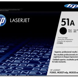 Тонер-картридж HP 51A (black), 6500 стр. (PP008429)