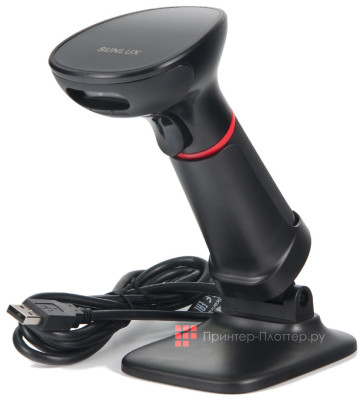 Сканер штрих-кода Sunlux XL-3610 USB (2D) с подставкой