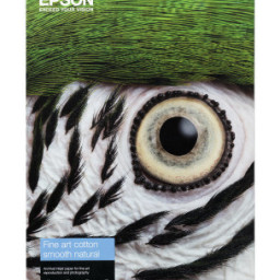 Бумага с покрытием Epson Fine Art Cotton Smooth Natura, матовая, A2 (420 x 594 мм), 300 г/кв.м (25 листов)