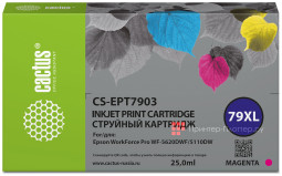 Картридж Cactus Cartridge CS-EPT7903 для Epson WorkForce Pro WF (magenta), 24 мл