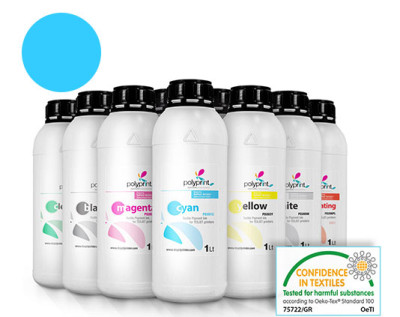Чернила Polyprint Dupont (cyan) 1л