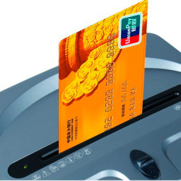 Уничтожитель (шредер) Bulros 812S (серебристый верх)