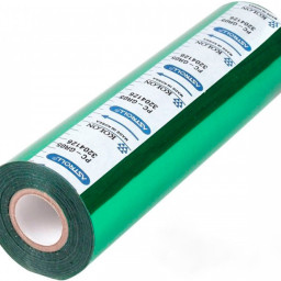 Фольга тонерочувствительная рулонная Astroll GR05, зеленый металлик, 213мм x 122м