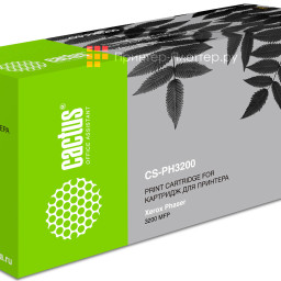 Картридж лазерный Cactus CS-PH3200 113R00730 черный (3000 стр.) для Xerox Phaser 3200/3200mfp/3200mfpb