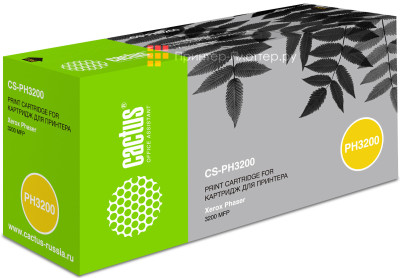 Картридж лазерный Cactus CS-PH3200 113R00730 черный (3000 стр.) для Xerox Phaser 3200/3200mfp/3200mfpb