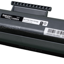 Тонер-картридж SAKURA C4092A для HP LaserJet 1100/3200 (black), 2500 стр. (PP051391)