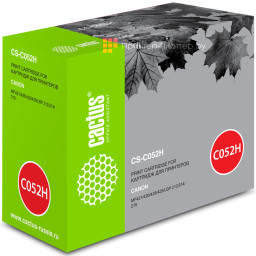 Картридж лазерный Cactus CS-C052H черный (9200стр.) для Canon MF421/426/428/429/LBP 212/214/215