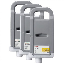 Картридж Canon PFI-703Y комплект (yellow) 3шт х 700мл