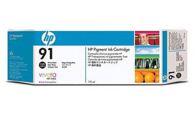 Картридж HP 91 (photo black) 775мл