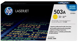 Тонер-картридж HP 503A (yellow), 6000 стр.