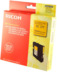 Картридж Ricoh Printer Cartridge Type GC21Y (yellow), 1000 стр.