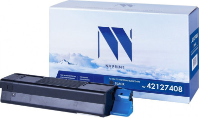 Картридж NVP совместимый NV-42127408 Black для Oki C5100/5200/5300/5400 (5000k)
