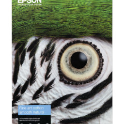 Бумага с покрытием Epson Fine Art Cotton Smooth Natura, матовая, A4 (210 x 297 мм), 300 г/кв.м (25 листов)