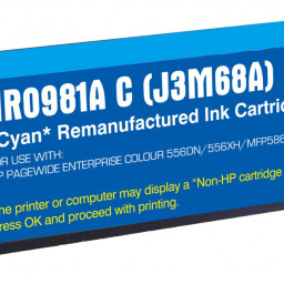 Картридж Cactus Cartridge CS-J3M68A для HP PageWide (cyan), 120 мл