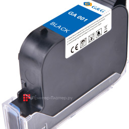 Картридж GandG GA-001BK (black), 42 мл