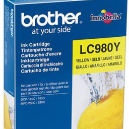 Картридж Brother LC-980Y (yellow), 260 стр.