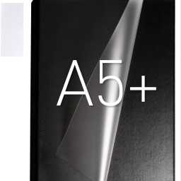 Обложки OPUS Metalbind Classic Duplex, 217 x 217 мм, твердые, черные, 20 шт.