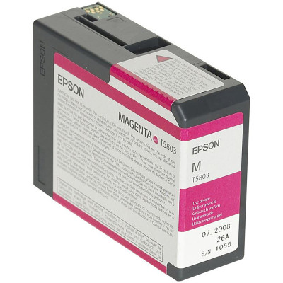 Картридж Epson T5803 (magenta) 80 мл