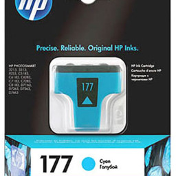 Картридж HP 177 (cyan), 4 мл