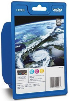 Картридж Brother LC-985CMY (cyan, magenta, yellow) набор, 3 шт. x 260 стр.