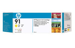 Картридж HP 91 (yellow) 775мл