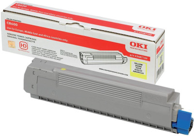 Тонер-картридж OKI TONER-Y-C86/8800 (yellow) (PP035971)