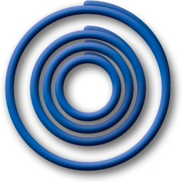 Кольца для переплета OPUS O.easyRing, 30 мм, синие, 60 шт.