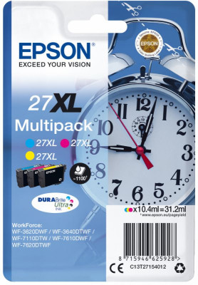 Картридж Epson T2715 комлект (C,M,Y) 3шт. 31,2 мл
