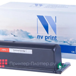 Тонер-туба NVP совместимый NV-NPG-1 для Canon NP-1015/ NP-1215/ NP-1215S/ NP-1218/ NP-1318/ NP-1510/ NP-1520/ NP-1530/ NP-1550/ NP-2010/ NP-2020/ NP-6020/ NP-6116/ NP-6216/ NP-6220/ NP-6317/ NP-6320/ NP-6416 (4000k)