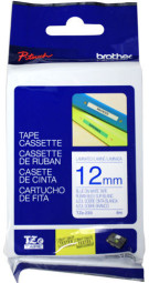 Brother белая плёнка для наклеек с синим шрифтом, 12 мм x 8 м