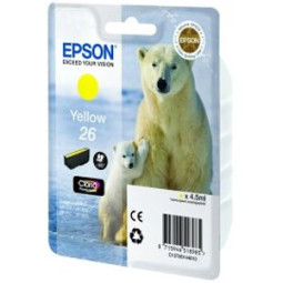 Картридж Epson Claria Premium Ink 26 Singlepack (yellow) (C13T26144012, C13T26144010)