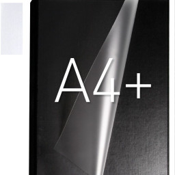 Обложки OPUS Metalbind Classic Duplex, 217 x 300 мм, твердые, черные, 20 шт.