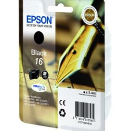Картридж EPSON 16 черный для WF-2010/WF-2510/WF-2540