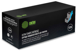 Картридж лазерный Cactus CS-Q2612X-MPS черный (3000 стр.) для HP LJ 1010/1012/1015/1018/1020