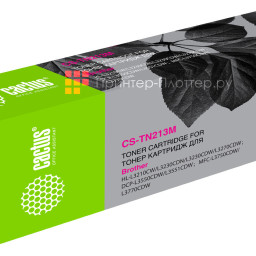 Картридж лазерный Cactus CS-TN213M пурпурный (1300стр.) для Brother HL 3230/DCP3550/MFC3770