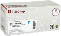 Тонер-картридж КИТОнер KIT-TK5240C (cyan), 3000 стр. (PP101022)