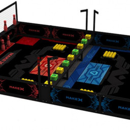 Ресурсный набор соревновательного поля Makeblock 2022 MakeX Challenge Arena Upgrade Pack для Intelligent Innovator