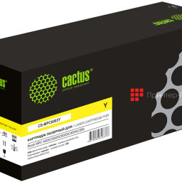 Тонер-картридж Cactus Toner CS-MPC6003Y для Ricoh MP (yellow), 22500 стр.