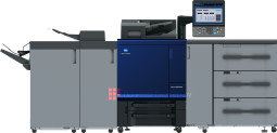 Цифровая печатная машина Konica Minolta AccurioPress C4080 EcoLine + лоток + финишер + контроллер