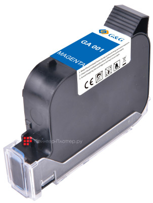 Картридж GandG GA-001M (magenta), 42 мл