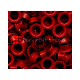 Люверсы, 5,5 мм, красные, 1000 шт.