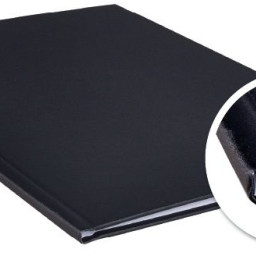 Обложки OPUS C-Bind Modern E, A4, 24 мм, твердые, черные, 10 шт.