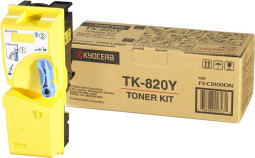 Тонер-картридж Kyocera Toner TK-820Y (yellow) 15000 стр (PP022345)