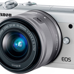 Фотоаппарат Canon EOS M100 15–45 IS STM (white)